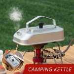 Aluminium Leichter Wasserkocher Outdoor Wandern Camping Kochendes Wasser Topf mit Griff, True Color, Hard Oxidation – Bild 2