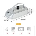 Aluminium Leichter Wasserkocher Outdoor Wandern Camping Kochendes Wasser Topf mit Griff, True Color, Hard Oxidation – Bild 8