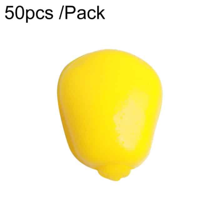 HENGJIA SO183 Schwimmender Wasser-Mais-Softbait-Kunststoff-Lua-Dummy-Köder, 50pcs /Pack – Bild 1