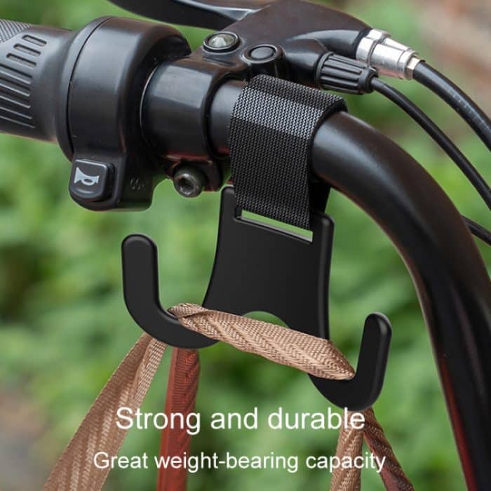 Auto-Elektro-Fahrrad-Doppelhaken-Kinderwagen, tragbare Mehrzweck-Stangenaufhänger – Bild 6