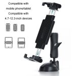 Multifunktionale Auto-Armaturenbrett-Handy-Klapphalterung, Folding Back Clip, Folding Back Clip+Plastic Oval Ball, Folding Back Clip+Metal Oval Ball, Base Screw Fixation, Suction Cup Base Type A, Suction Cup Base Type B, Suction Cup Base Type C – Bild 3