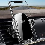 BUDK Anti-Shake-Autotelefonhalterung, Autonavigation, Lüftungsschlitz, fester Schwerkraft-Stützständer – Bild 2