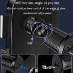 BUDK Anti-Shake-Autotelefonhalterung, Autonavigation, Lüftungsschlitz, fester Schwerkraft-Stützständer – Bild 12