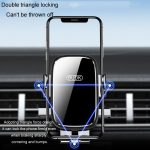 BUDK Anti-Shake-Autotelefonhalterung, Autonavigation, Lüftungsschlitz, fester Schwerkraft-Stützständer – Bild 4