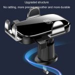 BUDK Anti-Shake-Autotelefonhalterung, Autonavigation, Lüftungsschlitz, fester Schwerkraft-Stützständer – Bild 10