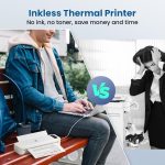 Phomemo M835 Kabelloser Bluetooth-Thermodrucker unterstützt Thermopapier in mehreren Größen – Bild 3