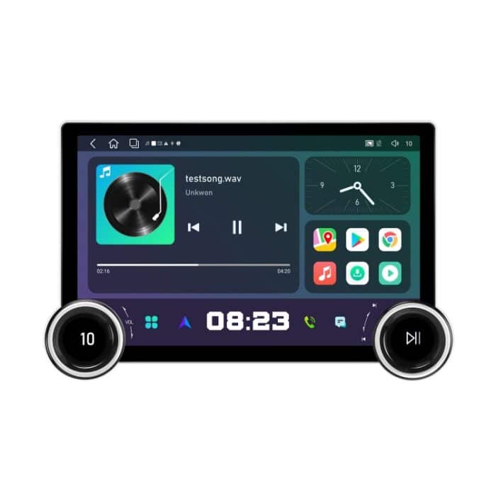 11,8 Zoll 4+64G Dual Knob Player Android Großbildnavigation Wireless CarPlay Rückfahrbild, 11.8 Inch Dual Knob – Bild 1