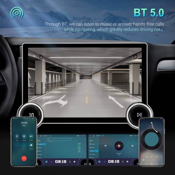 11,8 Zoll 4+64G Dual Knob Player Android Großbildnavigation Wireless CarPlay Rückfahrbild, 11.8 Inch Dual Knob – Bild 9