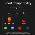 ASING A31 Multifunktionale Präsentationsfernbedienung mit teleskopischer Lehrstange für Touchscreens – Bild 10