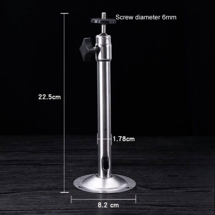 Hängende Kamerahalterung aus Edelstahl, 360 Grad verstellbar, universeller Überwachungsmontagehalter – Bild 2