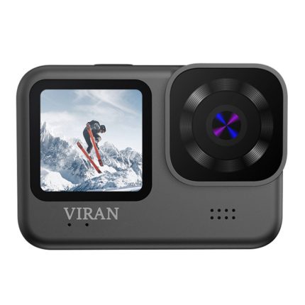 VIRAN V9 4K Dual-Farbbildschirm Tauchen Anti-Shake Action Kamera Outdoor Radfahren Reiserekorder, V9(Square), V9(Round)