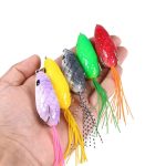 5 Farben/Set HENGJIA FO035 Lua Snake Skin Thunder Brogue Dummy Bait Blackfish Angelköder, 6cm 10g – Bild 4