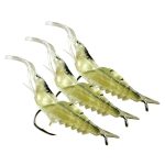 5 Stück / Packung HENGJIA SO064 Grasimitat Garnelen Dummy Bait Lua Fishing Soft Lures, 4cm 1.5g – Bild 3