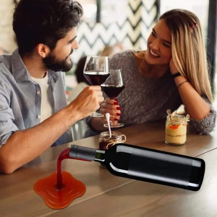 Regal für verschüttete Weinflaschen, Vitrine, Weinhalter – Bild 5