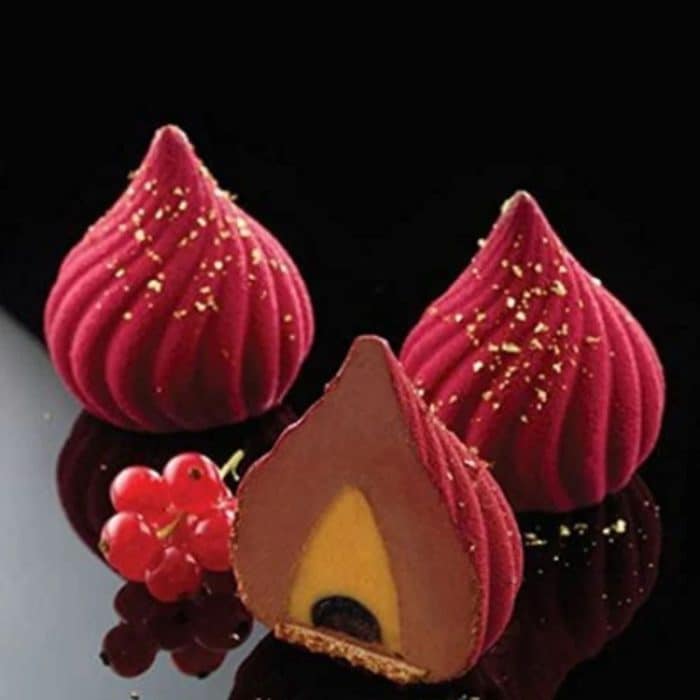Swirl Mousse Kuchenform Schokolade Backen Französisch Dessert Zwiebelform Silikonform, GT-105 Single, GT-106 6 Cavity, GT-9 15 Cavity – Bild 6