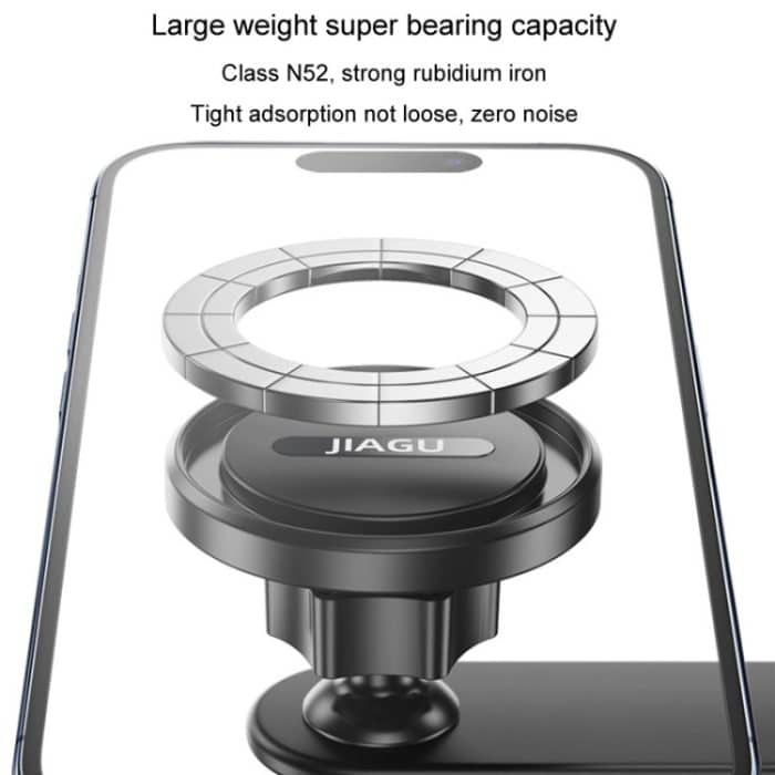 JIAGU Auto-Saugnapf-Typ Magsafe-Handyhalterung, Teleskop-Instrumententafel, Auto-Navigationsständer, Magsafe Mobile Phone Bracket – Bild 2