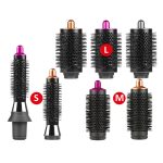 Für Dyson Airwrap Lockenstab-Zubehör, 20mm  Cylinder Comb Rose Red, 20mm  Cylinder Comb Gold, 55mm  Cylinder Comb Rose Red, 55mm  Cylinder Comb Gold, 55mm Cylinder Comb Silver – Bild 2