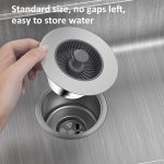 Pop-Up-Abflusssieb-Stopper für die Küchenspüle, verhindert Verstopfungen und ist leicht zu reinigen, Sink Drain Strainer Stopper – Bild 4