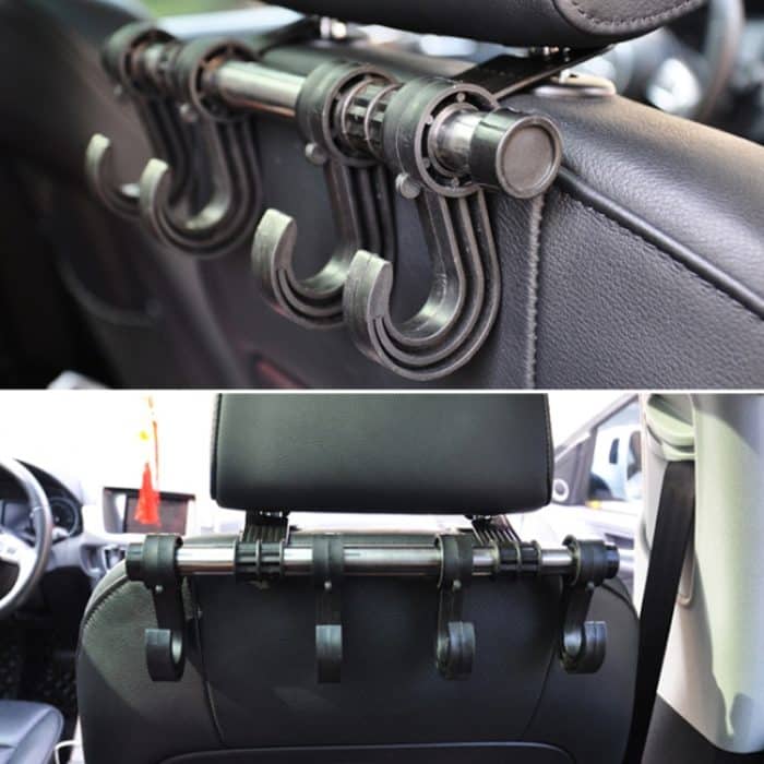 30 cm verlängerter Haken für die Autositzlehne aus Edelstahl, Auto-Kleiderbügel – Bild 4
