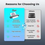 Phomemo TP81 A4 Wireless Thermodrucker Tattoo-Vorlagendrucker, TP81 Tattoo Printer – Bild 4