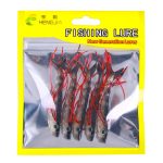HENGJIA SO175 Zweifarbiger Split Fork Soft Bait Süßwasserfischerei Lachsköder, 6.6cm 5pcs /Pack – Bild 7