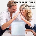 Spardose aus Edelstahl nur im Lieferumfang enthalten, kein Export, Spardose für Erwachsene und Kinder, 12x12x12cm – Bild 7