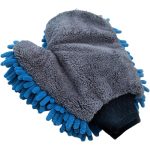 Doppelseitige Chenille-Daumenhandschuhe aus Mikrofaser für die Autoreinigung
