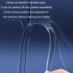 HAOCAI 40 cm Autotür-Antikollisionsstreifen Türkanten-Stoßstangenschutz, 2pcs Transparent, 2pcs Black, 4pcs Transparent, 4pcs Black, 8pcs Transparent, 8pcs Black – Bild 6