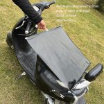Elektrischer Fahrrad-Teleskop-Sonnenschutz-Regenschutz-Motorrad-Regenschutz, 58 x 125cm Silver, 50 x 125cm Silver, 45 x 125cm Silver, 58 x 125cm Black, 50 x 125cm Black, 45 x 125cm Black – Bild 4