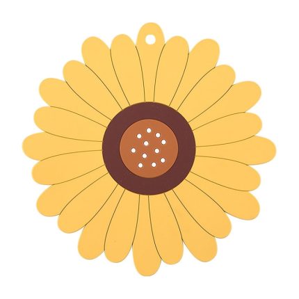 Tischset mit Silikon-Wärmeisolierung, Verbrühschutz, hitzebeständiger Topfuntersetzer, Small, Medium, Large