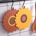 Tischset mit Silikon-Wärmeisolierung, Verbrühschutz, hitzebeständiger Topfuntersetzer, Small, Medium, Large – Bild 9