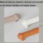 Silikon-Türgriffschutz für Kinder, kollisionssichere Türpolster, Cat Claw-Beige, Cat Claw-Brown, Cat Claw-Wood Color, Crocodile-White, Crocodile-Wood Color, Crocodile-Purple, Point-Light Pink, Point-Light Green, Point-Coffee – Bild 3