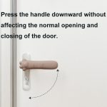 Silikon-Türgriffschutz für Kinder, kollisionssichere Türpolster, Cat Claw-Beige, Cat Claw-Brown, Cat Claw-Wood Color, Crocodile-White, Crocodile-Wood Color, Crocodile-Purple, Point-Light Pink, Point-Light Green, Point-Coffee – Bild 4