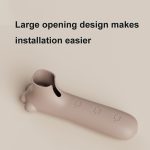 Silikon-Türgriffschutz für Kinder, kollisionssichere Türpolster, Cat Claw-Beige, Cat Claw-Brown, Cat Claw-Wood Color, Crocodile-White, Crocodile-Wood Color, Crocodile-Purple, Point-Light Pink, Point-Light Green, Point-Coffee – Bild 5