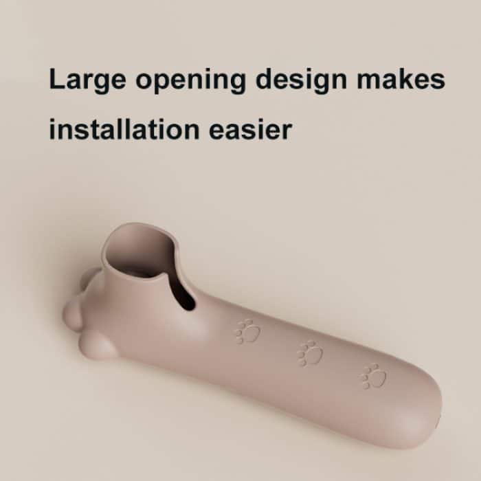 Silikon-Türgriffschutz für Kinder, kollisionssichere Türpolster, Cat Claw-Beige, Cat Claw-Brown, Cat Claw-Wood Color, Crocodile-White, Crocodile-Wood Color, Crocodile-Purple, Point-Light Pink, Point-Light Green, Point-Coffee – Bild 5