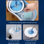 Duftende Multieffekt-Reinigungstabletten für die Fliesenbodenpflege im Haushalt – Bild 7