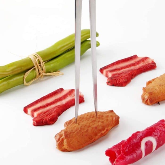 Grillgabel aus Edelstahl für den Außenbereich, Lebensmittel-PP-Griff, Fleisch-Göffel – Bild 5