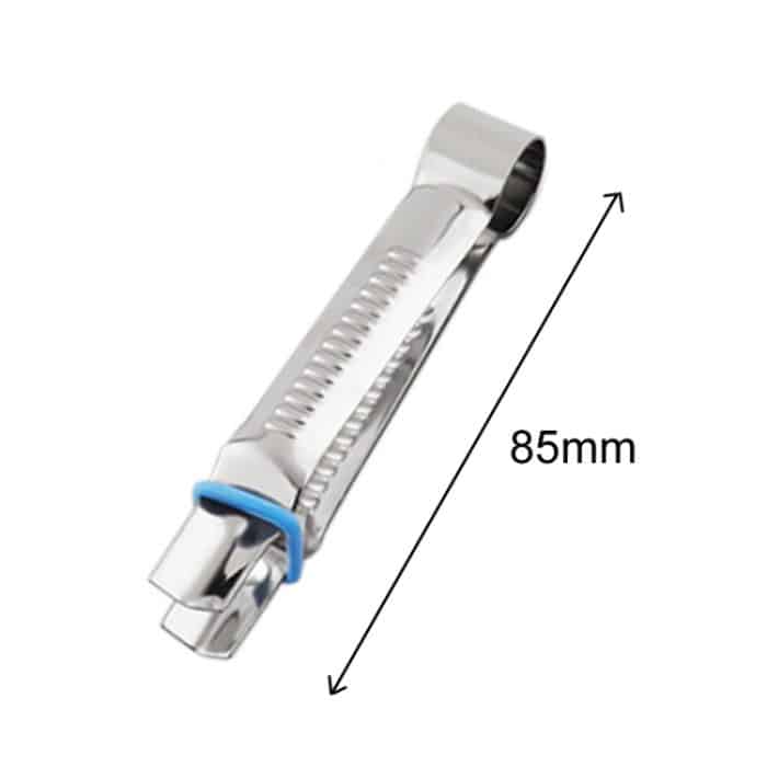 2 Stück Edelstahl Kuchen Spitze Clip Gebäck Kuchen Klemme Backwerkzeuge, C105-1 Triangle – Bild 2