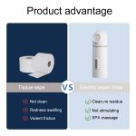 Weiblicher Hand-Mini-Externer Vaginalwasch-Mutterschafts-tragbarer elektrischer weiblicher Reiniger, With LED Light, No Light, With LED Light+Bottle, Lightless Model+Bottle – Bild 4