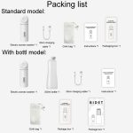 Weiblicher Hand-Mini-Externer Vaginalwasch-Mutterschafts-tragbarer elektrischer weiblicher Reiniger, With LED Light, No Light, With LED Light+Bottle, Lightless Model+Bottle – Bild 10