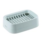 Badezimmer-Entwässerung, zweilagige Seifenkiste aus Kunststoff, Seifenhalter