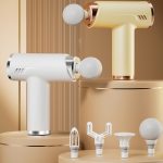 LCD-Faszienpistole mit variabler Frequenz, geräuscharm, Hochfrequenz-Vibrationsmassagegerät zur Muskelentspannung – Bild 9