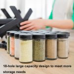 18-in-1 rotierendes Riesenrad-Set für Küchengewürzflaschenhalter – Bild 6