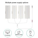 USB 5V LED Hängendes Wachstumslicht Indoor Quantum Plate Pflanzenfülllicht, 1 Head, 2 Heads, 3 Heads, 4 Heads – Bild 4