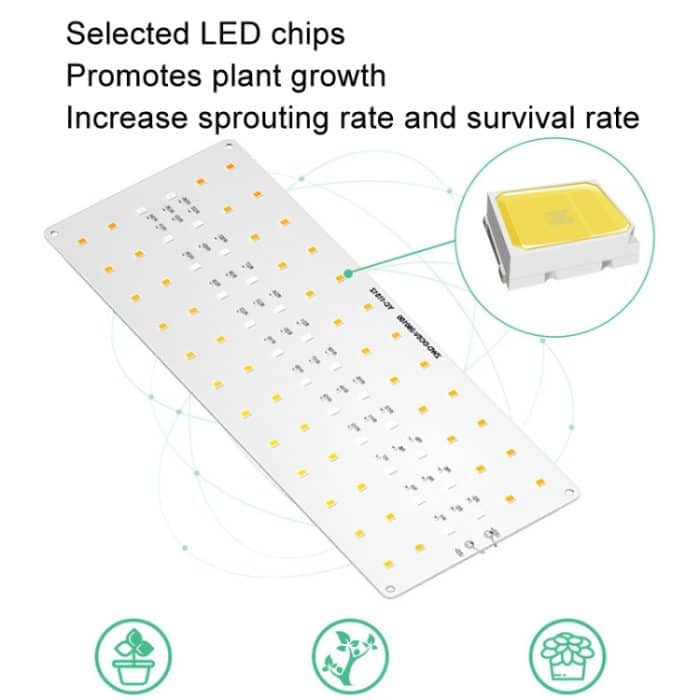 USB 5V LED Hängendes Wachstumslicht Indoor Quantum Plate Pflanzenfülllicht, 1 Head, 2 Heads, 3 Heads, 4 Heads – Bild 5