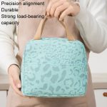 Isolierte Lunchtasche mit Tintenmuster, Lunchbox-Tasche, Outdoor-Reise, Eisbeutel, Picknick-Tasche – Bild 7