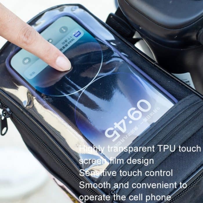 Hängetasche für Elektrofahrräder, große Kapazität, wasserdicht, vorne zum Aufhängen, Fahrradtasche – Bild 3