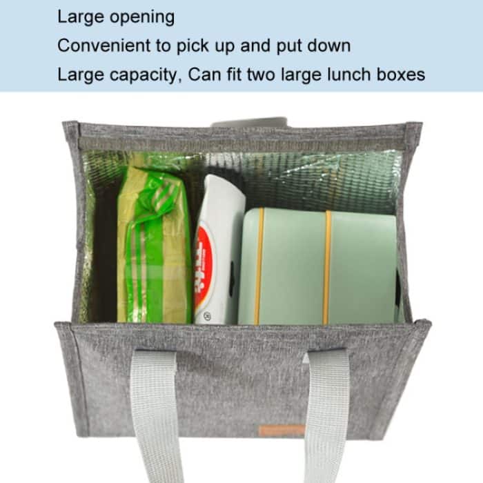 Vertikale Tragetasche, kationische Bento-Warmhaltetasche, Lunchbox-Tasche – Bild 4