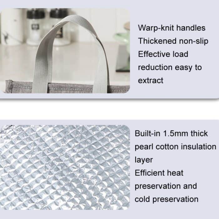 Vertikale Tragetasche, kationische Bento-Warmhaltetasche, Lunchbox-Tasche – Bild 5