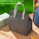 Vertikale Tragetasche, kationische Bento-Warmhaltetasche, Lunchbox-Tasche – Bild 7